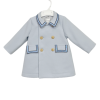 Baby Boy Blue Wool Coat "MYD2387"