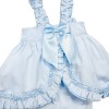 Baby Girl Blue Bow Sun Dress with Knickers "2403 Blue"
