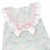 *Clearance* Baby Girl Pink Floral Dress with Pants "MYD2304"