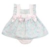 *Clearance* Baby Girl Pink Floral Sun Dress with Pants "MYD2305"