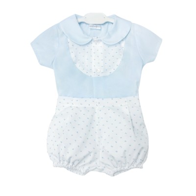 Baby Boy Blue Shirt with...