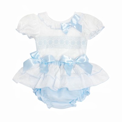 Baby Girl Blue Lace Skirt...
