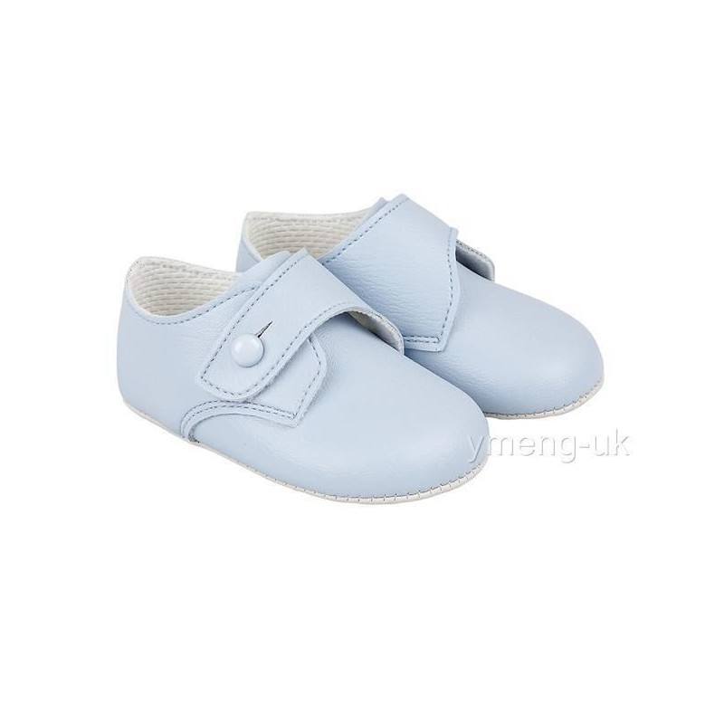 Blue Matt Traditional Pram Shoes