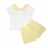 Baby Boy Yellow Smocked Suit "MYD2223Y"