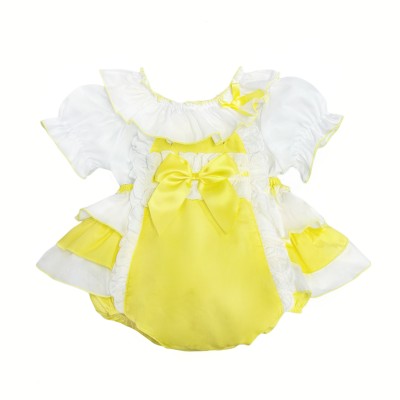 Baby Girl Yellow Frilly...