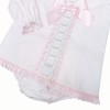 Baby Girl Pink Cotton Lace Dress with Pants "MYDC001P"