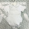 Baby Unisex Grey Smocked Romper with Top"MYD2450G"