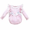 Baby Girl Pink Fairy Frilly Shoulder Romper "MYD25220"