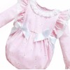 Baby Girl Pink Fairy Frilly Shoulder Romper "MYD25220"