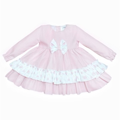 Baby Girl Pink Rose Puff...