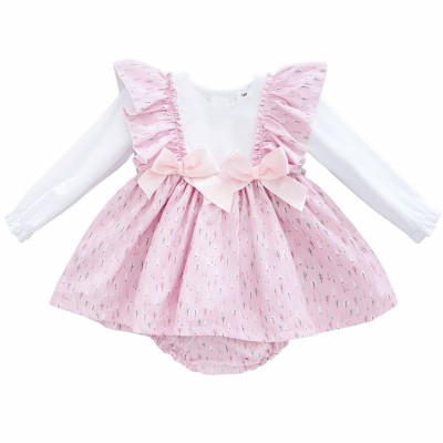 Baby Girl Pink Cotton...