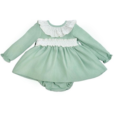 Baby Girl Green Soft Cotton...