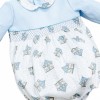 Baby Boy Blue Rocking Horse Print Romper "MYD25253"