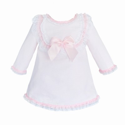 Baby Girl Pink Waffle Dress...