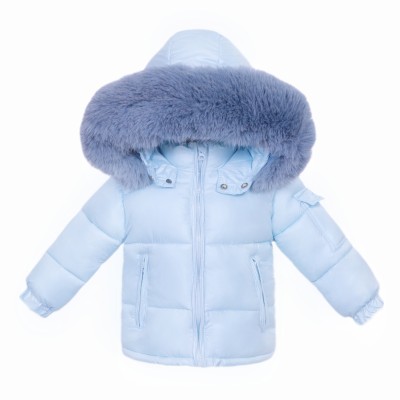 Baby Boy Blue Puffer Coat...