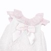 Baby Girl White Embroidery Frilly Dress with Pants "MYD26004"