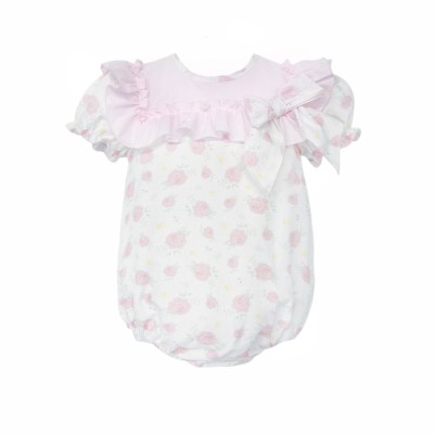 Baby Girl Pink White Rose...
