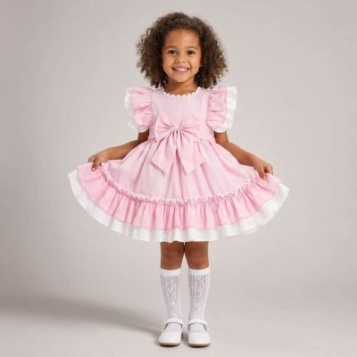 Baby Girl Cotton Pink with...