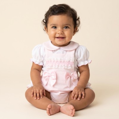 Baby Girl Pink Waffle...