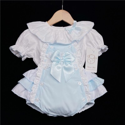 Pale Blue Frilly Romper...