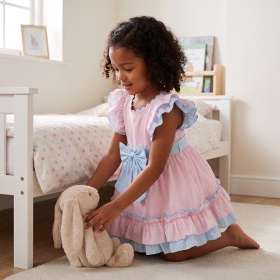 Baby Girl Cotton Pink with...