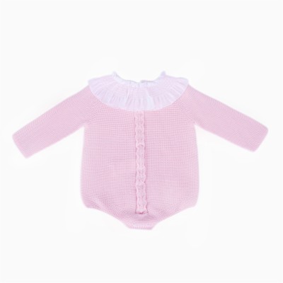 Baby Girls Pale Pink Knit...