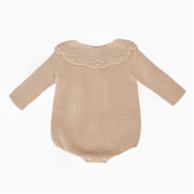 Baby Girls Camel Knit...