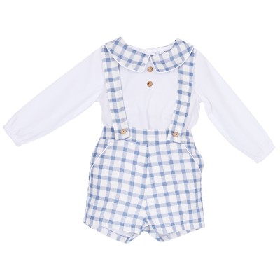 Baby Boys Blue Gingham...